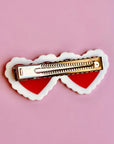 SALE Laced Heart Clip by Centinelle
