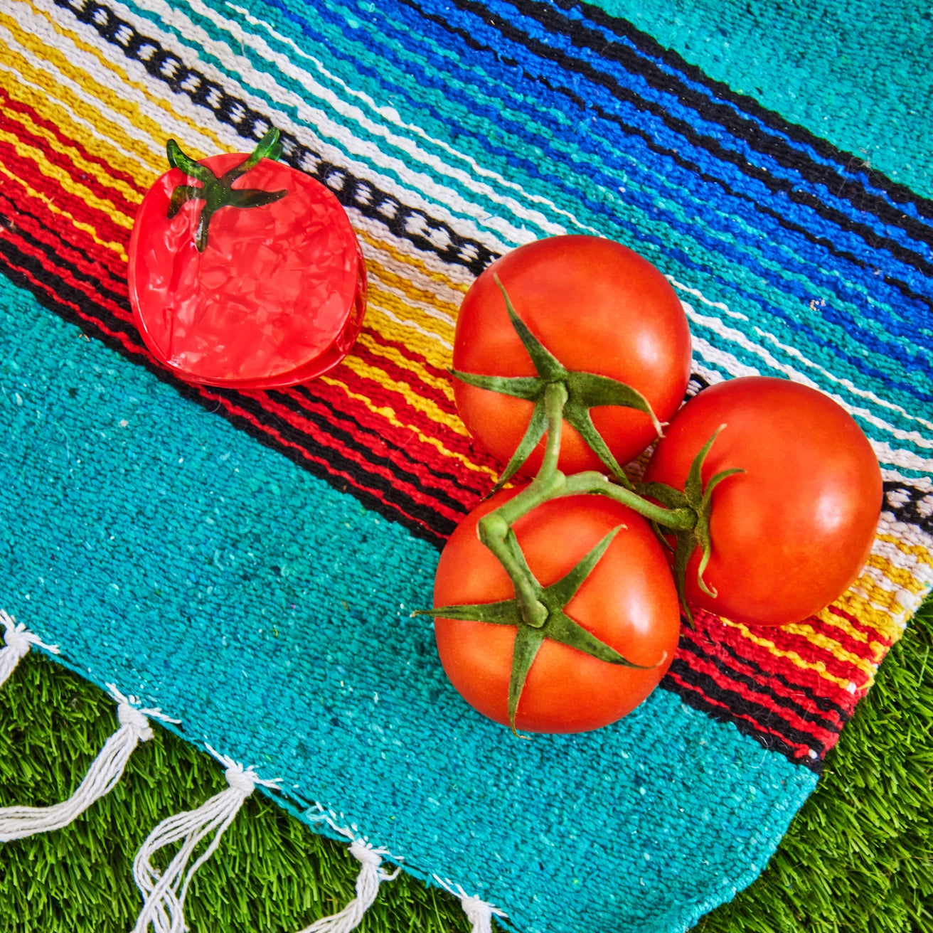 Tomato Hair Claw by Jenny Lemons