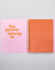 Blue Floral To Do Planner