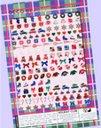 Holiday Club Nail Stickers