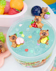 Capybara Fruit Spa Clear Slime