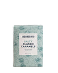 Box of Jacobsen Salty Classic Caramels on a light background