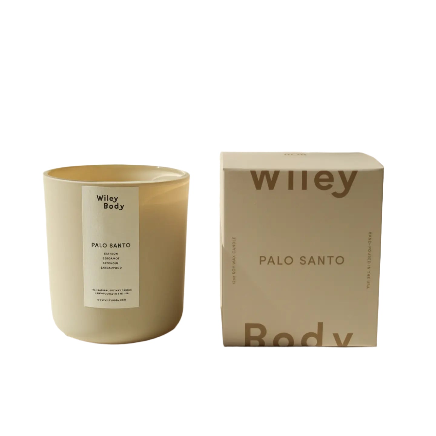The Candle- Palo Santo by Wiley Body