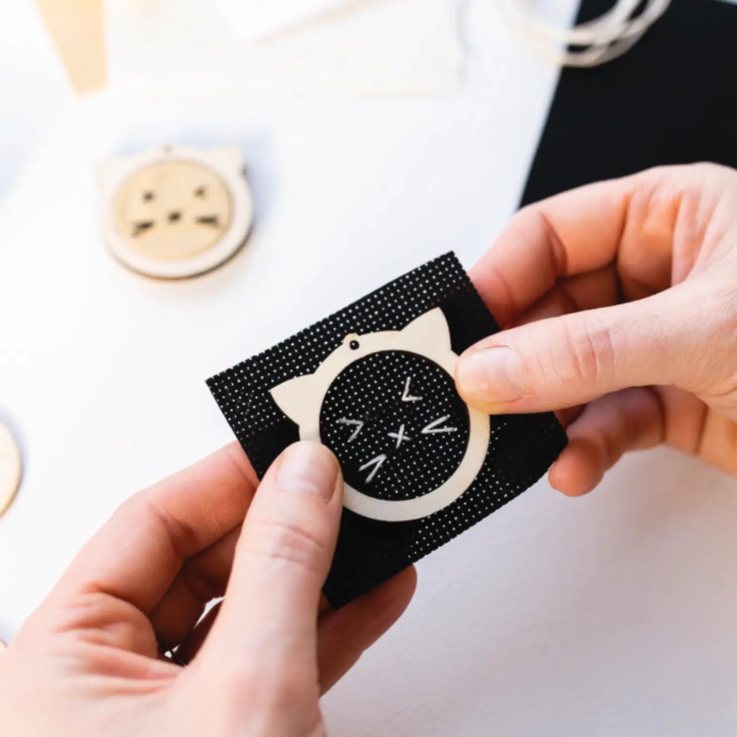 Mini Cats Cross Stitch Kit by Cotton Clara