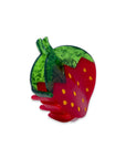 Midi Strawberry Hair Claw by Jenny Lemons