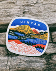 Uinta Mountains Sticker by Goodnight Pine
