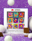 Box of 9 Chocolate Squares by Le Chocolat Des Francais
