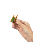 Mini Christmas Tree Cookie Hair Claw
