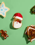 Mini Christmas Tree Cookie Hair Claw