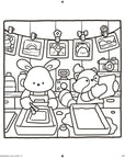 Cozy Crafty Coloring Book by Belly Bean Co.