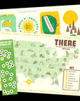 United States Road Trip Interactive Travel Map & Postcards