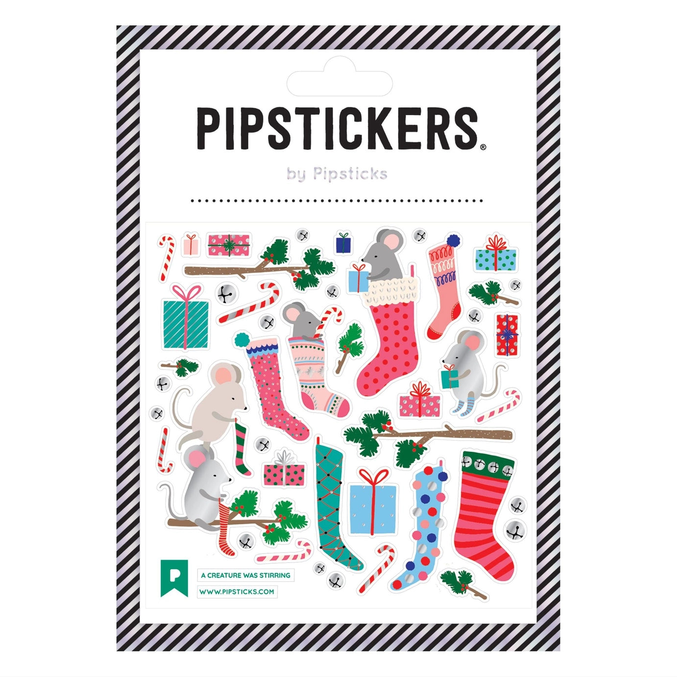 A Creature Was Stirring Stickers by Pipsticks