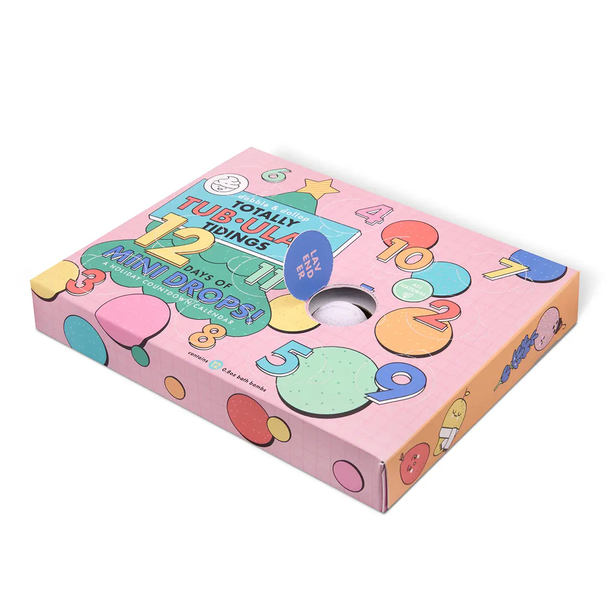 12 Days of Bath Bombs Advent Calendar by Dabble & Dollop