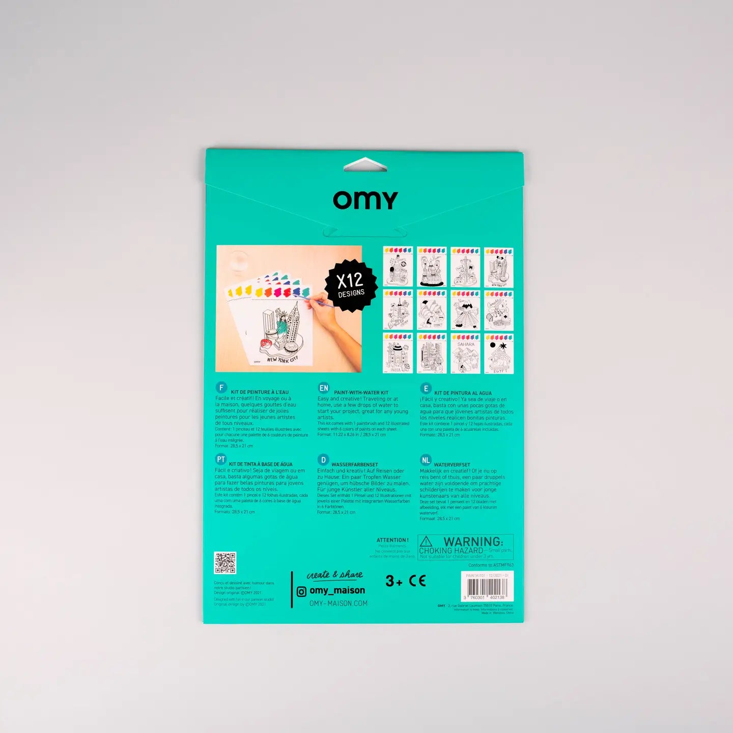 Atlas Painting Kit by OMY