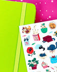Cat-Ch Me Inside Sticker Sheet