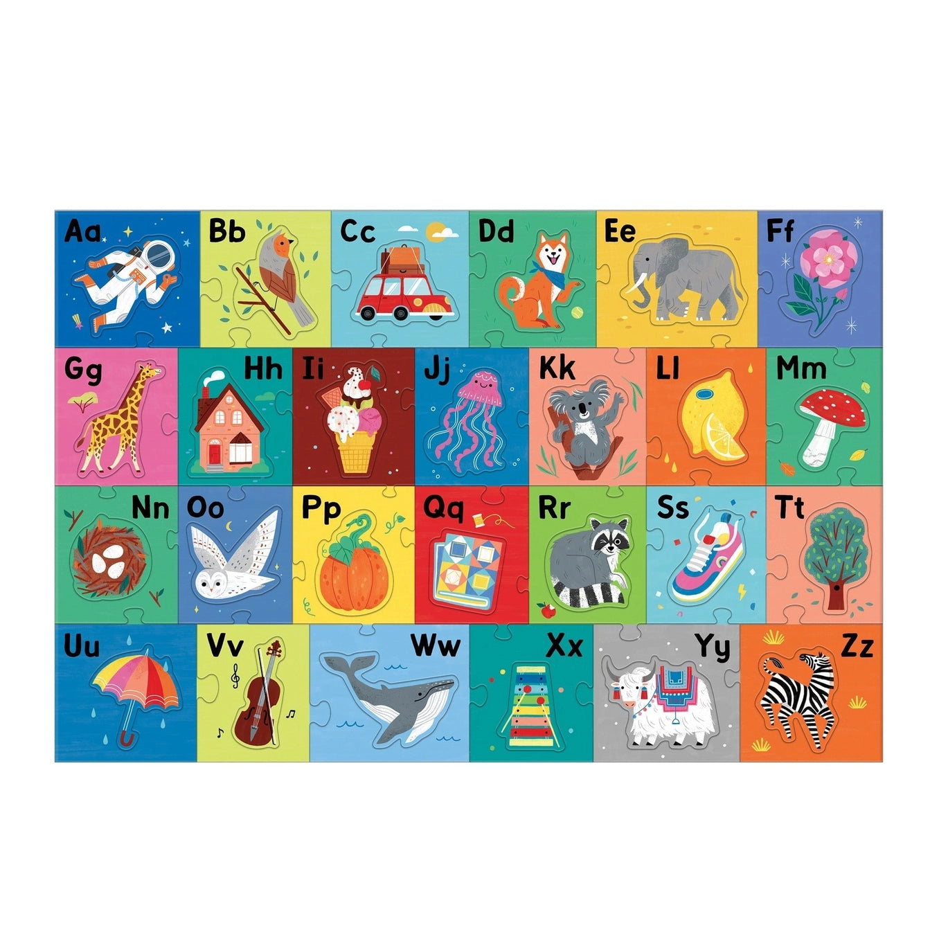 キッズ/ファミリー abcs My Abcs 52 Piece Giant Floor Puzzle – Mochi Kids
