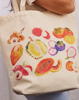 Asian Fruit Tote Bag
