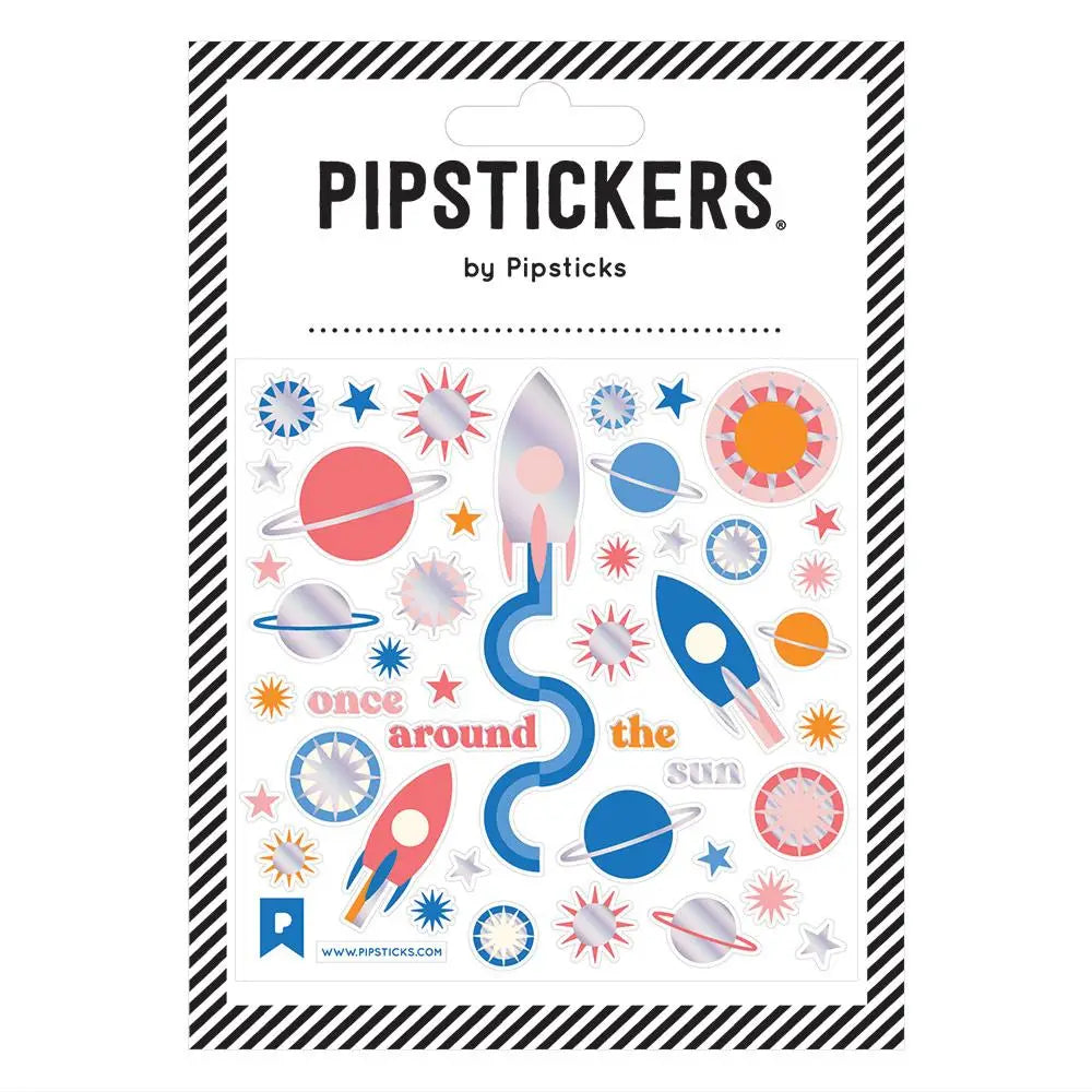 Once Around The Sun Stickers by Pipsticks