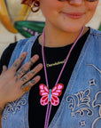 Overwhelmed Nameplate Necklace