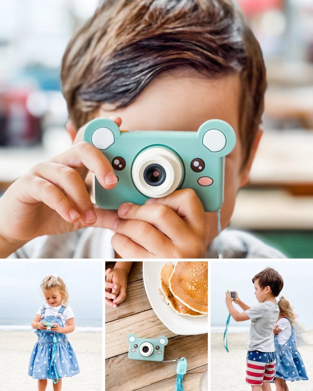 Mikayo the Bear Kids Digital Camera by Kidamento