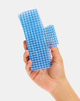Jumbo Box Claw Blue Lattice by Chunks