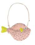 Pink Pufferfish Bag - Small by Don Fisher