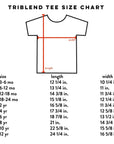Number Tee Black Graphic Tee (Numbers 1-10)