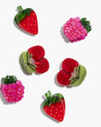 Micro Berry Basket Hair Claw Clip Set