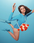 Clown Fish Shoulder Bag by Don Fisher