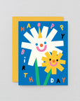 Birthday Flowers Greeting Card