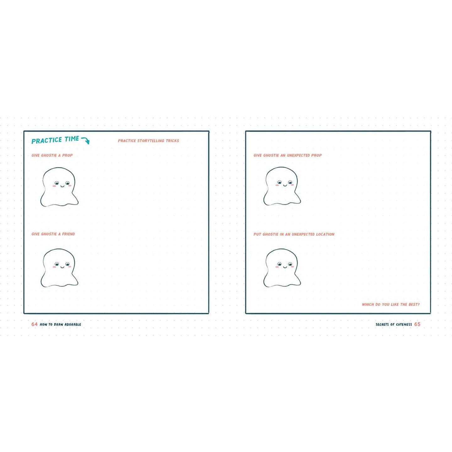 How To Draw Adorable: Joyful Lessons For Making Cute Art by Carlianne Tipsey