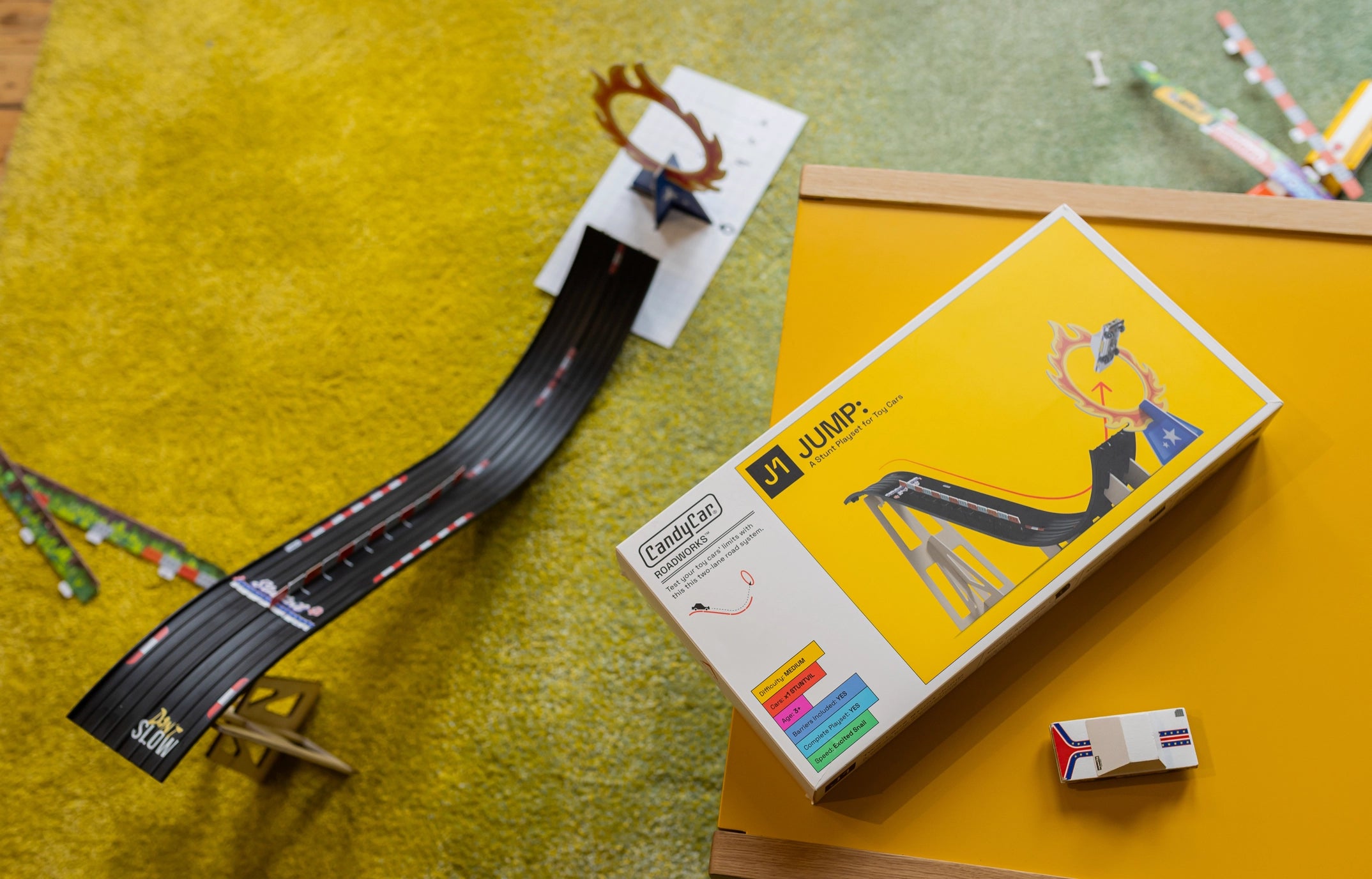 Jump Candycar Roadworks Playset – Mochi Kids