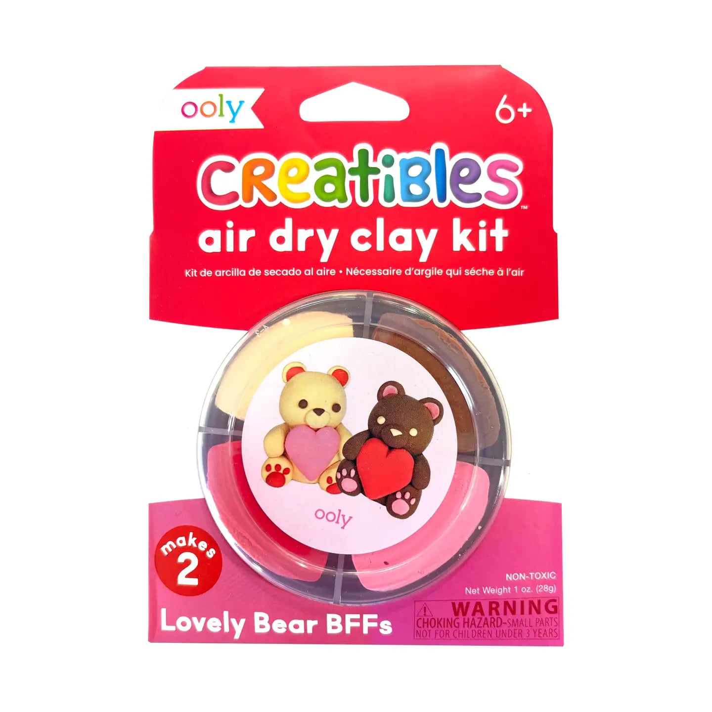 Creatibles Air Dry Clay BFF's Kit - Lovely Bears – Mochi Kids