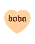 Boba Heart Sticker by The Silver Spider