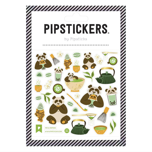 Mix & Matcha Sticker Sheet by Pipsticks – Mochi Kids
