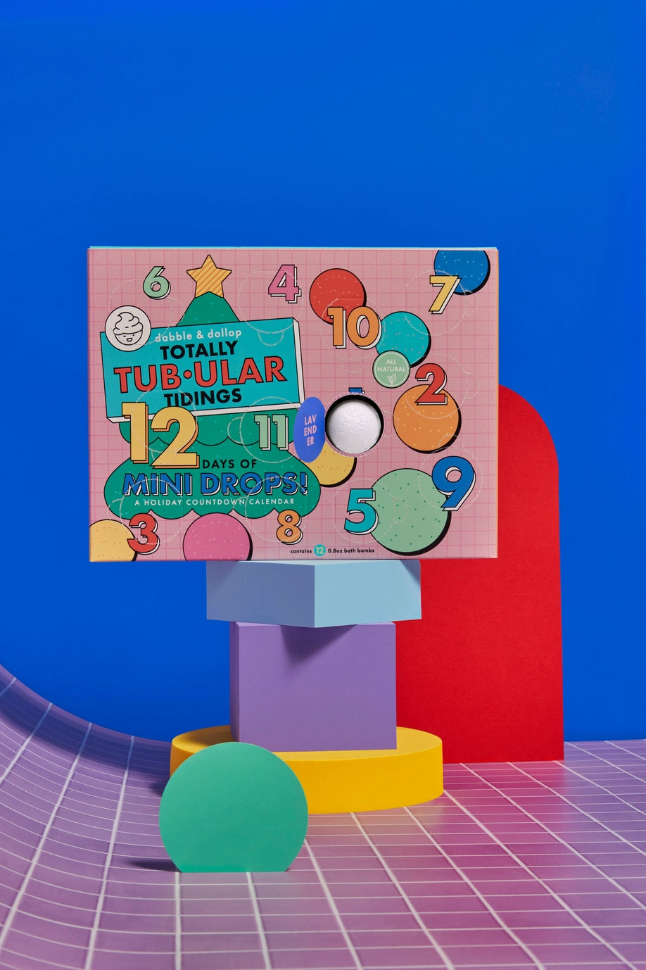 12 Days of Bath Bombs Advent Calendar by Dabble & Dollop