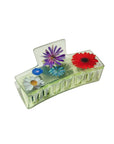 Box Hair Claw in Flower Power by Chunks