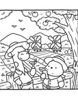 Cozy Farm Coloring Book by Belly Bean Co.