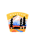 Wasatch Mountains Sticker by Goodnight Pine
