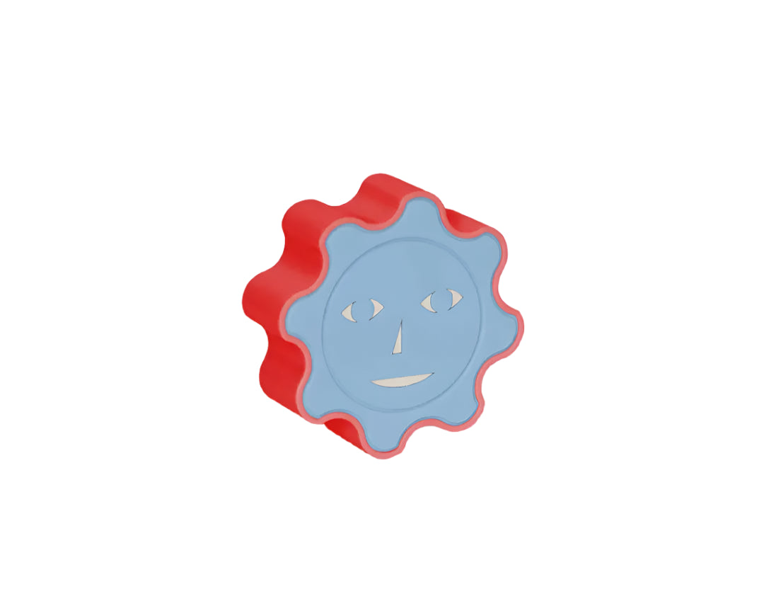 Red & Blue Everybody Night Light by Areaware