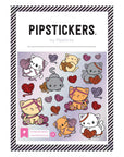 Playing With Hearts Sticker Sheet