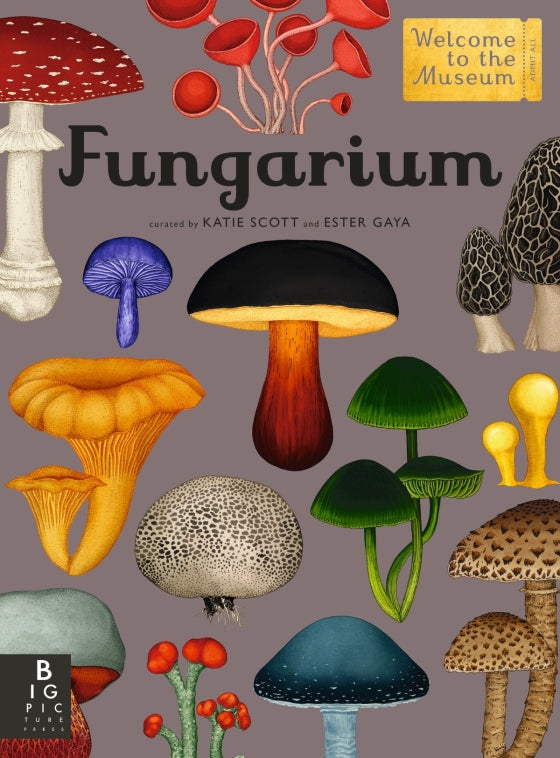 Fungarium: Welcome to the Museum Book by Kathy Willis and Katie Scott