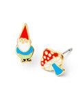 Gnome & Mushroom Earrings