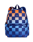Gradient Checkerboard Kane Double Pocket Backpack