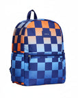 Gradient Checkerboard Kane Double Pocket Backpack