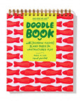 Gummy Fish Letterpress Doodlebook