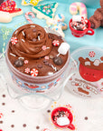 Hot Cocoa Kisses Butter Slime by The Kawaii Company
