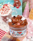 Hot Cocoa Kisses Butter Slime by The Kawaii Company