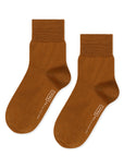 Trouser Crew Socks in Dk Ochre by Hansel from Basel