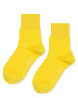 Trouser Crew Socks in Lemon by Hansel from Basel